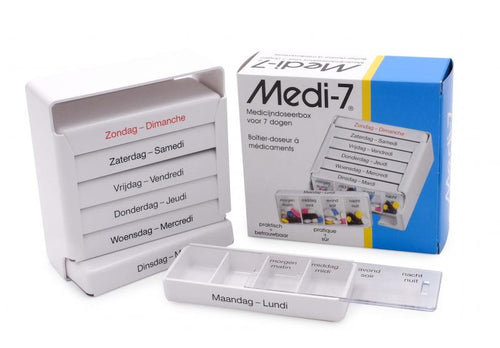 Medi-7 wekelijkse pillendoos