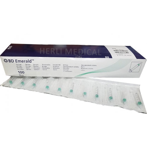 BD Emerald Injectiespuit 3D - 2ml - /100st