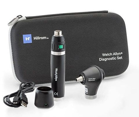 Welch Allyn Otoscoop Macroview Led, met handvat en steun