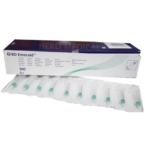 BD Emerald Injectiespuit 3D 5ml /100st