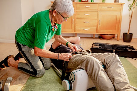 Liftstoel Liftup Raiser M, mechanisch, met neksteun en transporttas
