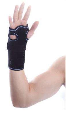 Orthopedic Elastische Polsspalk, zwart - 3101