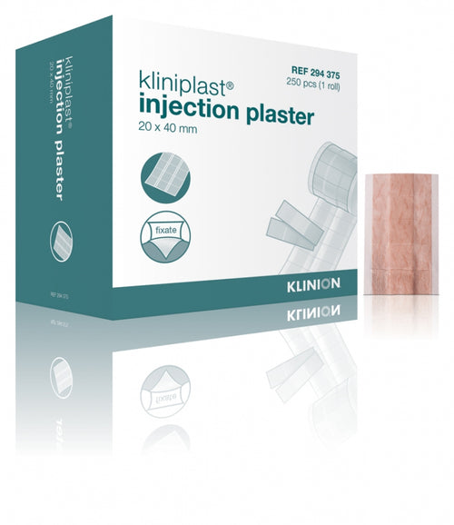 Kliniplast Injectiepleisters 2 X 4 cm Rol 250st