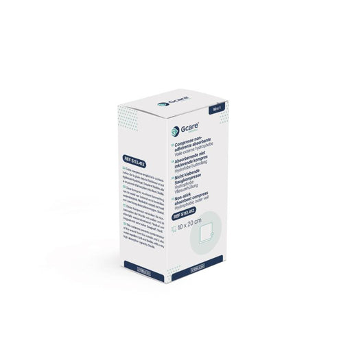 Gcare Absorberende kompres - niet inklevend - Steriel - 5x5cm - 1/100st