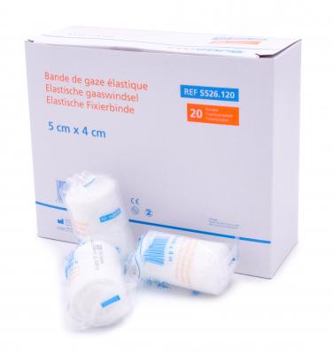 Evocare elastische gaaswindels - niet steriel - 20st