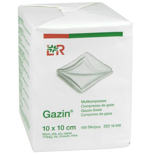 Lohmann &amp; Rauscher Gazin Gaaskompres - Niet Steriel - 8 Lagen
