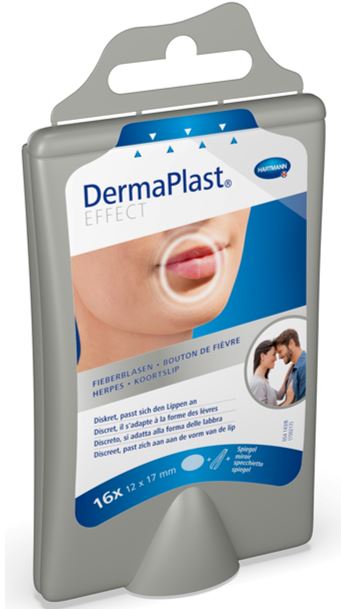 Hartmann DermaPlast® Effect - Koortsblaasjes - 16stuks