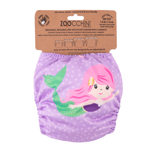 Zoocchini herbruikbare luier - Marietta the Mermaid