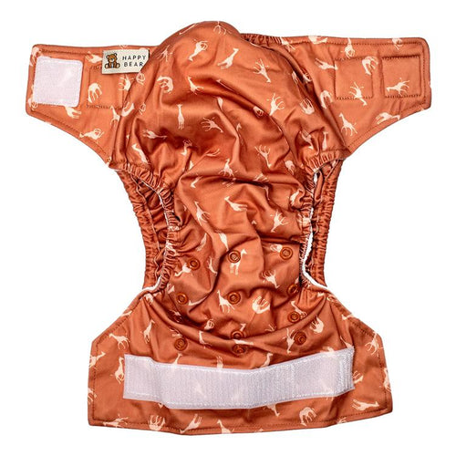 HappyBear All-In One Luier - Savanna