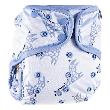 HappyBear Luierbroekje - Blue Giraffe